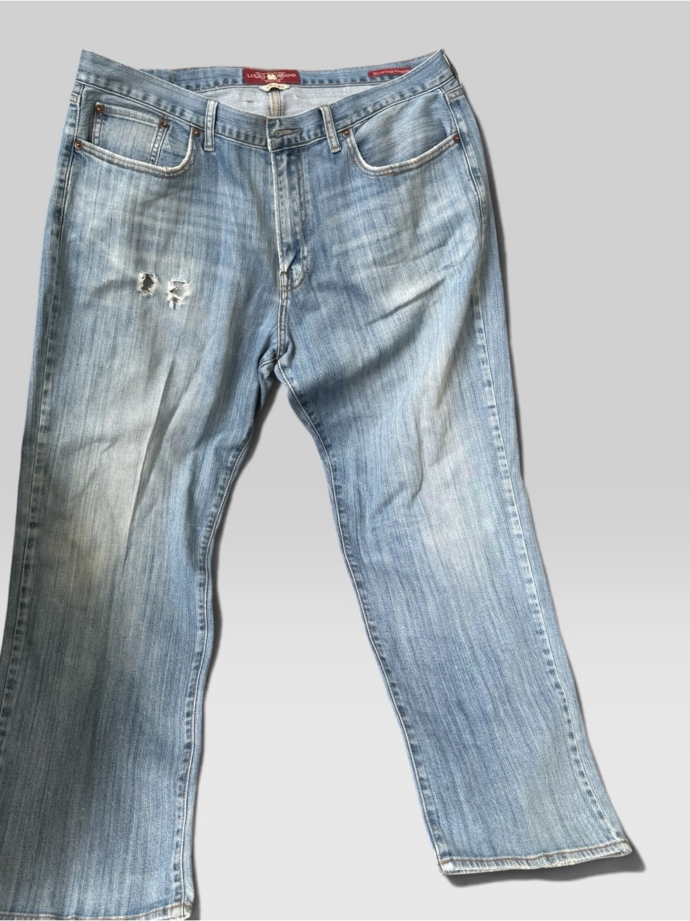 Lucky Brand Light Blue Bootcut Jeans - Picture 4 of 9